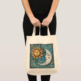 grillig hemels tote bag
