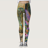 grillig junkjournaal leggings (Voorkant)