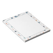 grillig Kat briefpapier Schattige kattenpatroon Notitieblok (Schuin)