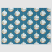 grillig kerstballetje drijfhout tissuepapier (Voorkant)