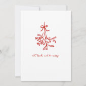 grillig kerstfeest jingle and mingle aankondiging (Achterkant)