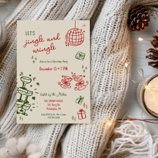 grillig kerstfeest jingle and mingle aankondiging