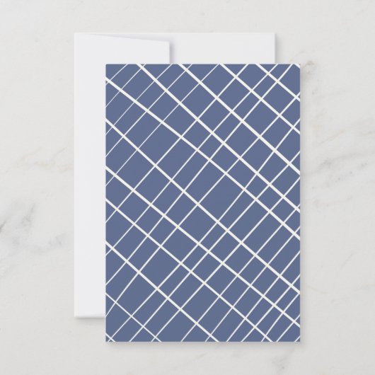 grillig kerstfeest met een krabbel save the date (Achterkant)