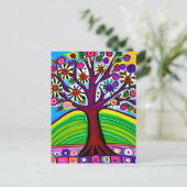 grillig kunstwerk | AI-gegenereerde kunst Briefkaart (Staand voorkant)