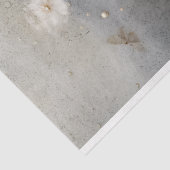 grillig meisje in een veld van paardenbloemen deco tissuepapier (Detail)