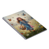 Grillig Meisje Notitieboek (Rechterzijde)