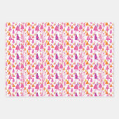 grillig met Snoep bekleed kerstboompatroon Inpakpapier Vel (Voorkant 2)