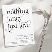 grillig niets Fancy gewoon liefde Casual bruiloft Kaart