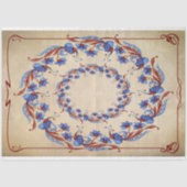 grillig ontkoppeld bloemenpapier tissuepapier (Voorkant)