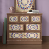 grillig ontkoppeld bloemenpapier tissuepapier