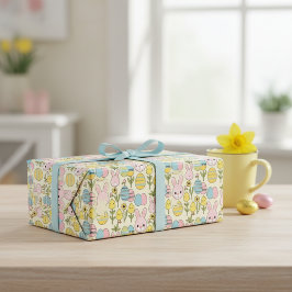 grillig paaswrachtpapier cadeaupapier