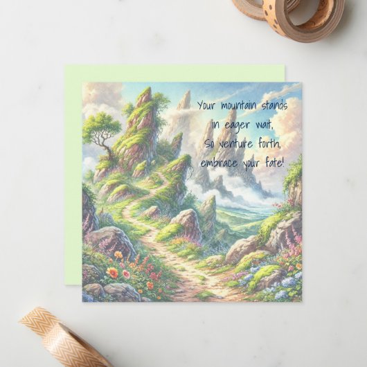 grillig pad & prijsopgave notitiekaartje (Voorkant / Achterkant in situ)