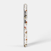 grillig paddenstoelenpatroon in het bos samsung galaxy hoesje (Rechterkant)