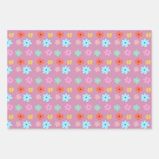 grillig papier voor het verpakken van bloemen inpakpapier vel (Voorkant 3)