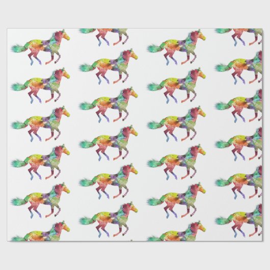 grillig papier voor het verpakken van paarden (Vlak)