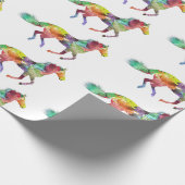 grillig papier voor het verpakken van paarden (Hoek)