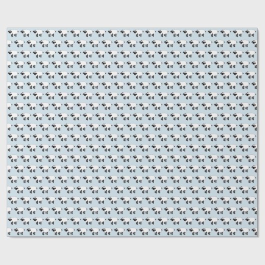 grillig papier voor het verpakken van schapen (Vlak)