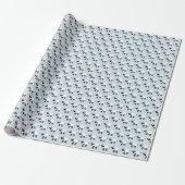 grillig papier voor het verpakken van schapen (Uitgerold)