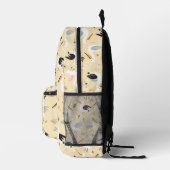 grillig pelikanenparadijs bedrukte rugzak (Rechts)