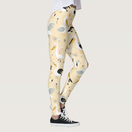 grillig pelikanenparadijs leggings (Rechts)