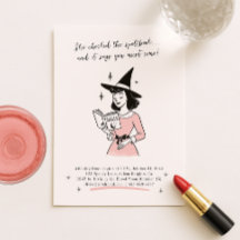 grillig | Retro Spellbook Witch Halloween Party