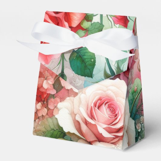 grillig Roos Bedankdoosjes (Voorkant Zijde)