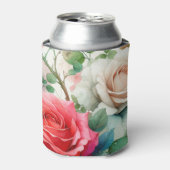 grillig Roos Blikjeskoeler (Blikje Voorkant)