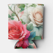 grillig Roos Blikjeskoeler (Voorkant)