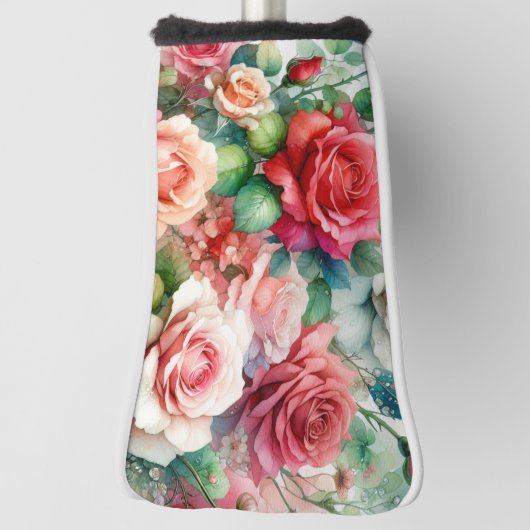 grillig Roos Golfheadcover (Draai 90)