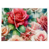 grillig Roos Groot Cadeauzakje (Achterkant)