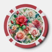 grillig Roos Poker Chips (Achterkant)