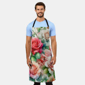 grillig Roos Schort (Gedragen)