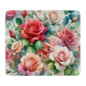 grillig Roos Snijplank (Voorkant)