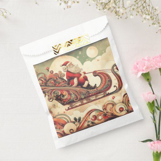 /grillig/santa/kerst bedankzakje (Gezegeld)