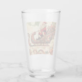 /grillig/santa/kerst glas (Achterkant)