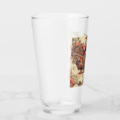 /grillig/santa/kerst glas (Rechts)