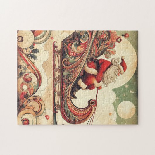 /grillig/santa/kerst legpuzzel (Horizontaal)