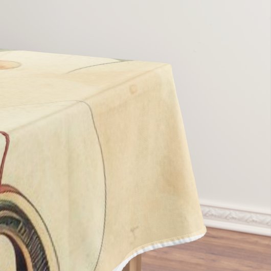 /grillig/santa/kerst tafelkleed (Voorbeeld)