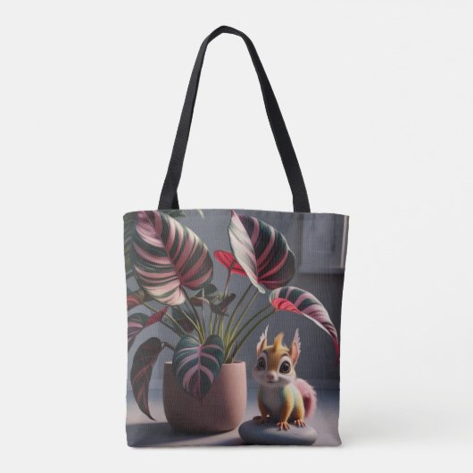 grillig schepsel tote bag (Achterkant)