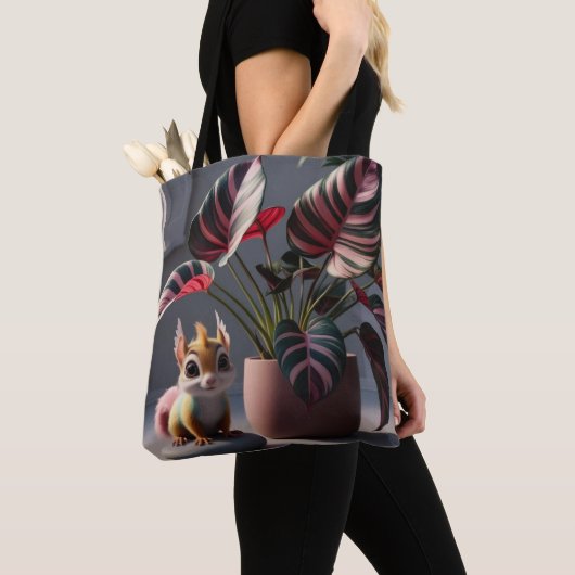 grillig schepsel tote bag (Dichtbij)
