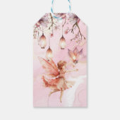 grillig sprookjesachtig thema cadeaulabel (Achterkant)