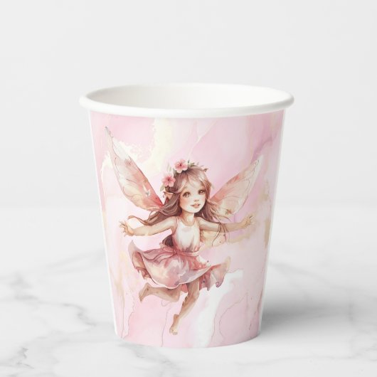 grillig sprookjesachtig thema papieren bekers (Voorkant)