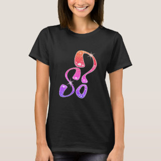 grillig symbool creatief vraagteken t-shirt