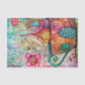 GRILLIG THEE CUP HUIS DECOUPAGE TISSUEPAPIER (Voorkant)