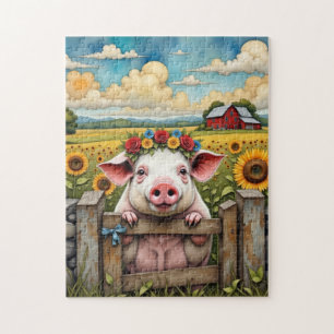 grillig varken legpuzzel