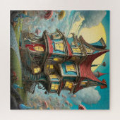 Grillig verhalenboek Crooked House Legpuzzel (Horizontaal)