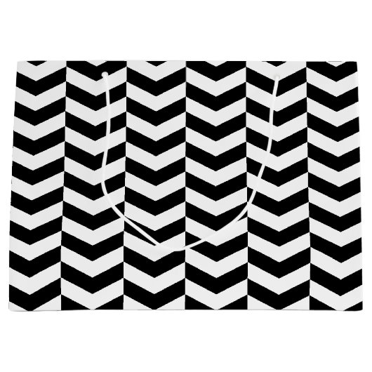 grillig visgraat groot cadeauzakje (Voorkant)