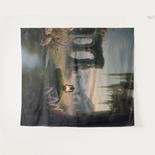 grillig wandtapijt in bossen wandkleed (Voorkant (horizontaal))