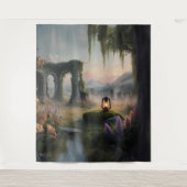 grillig wandtapijt in bossen wandkleed (Voorkant)