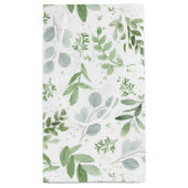 grillig Waterverf groen Klein Cadeauzakje (Achterkant)